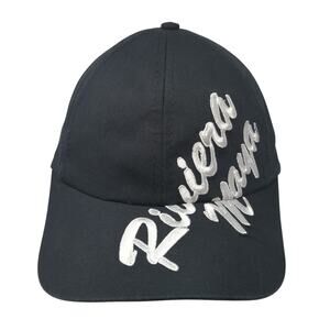 Riviera Maya Mexico Baseball Cap Black OS Adjustable Embroidered Expressate